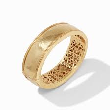 Cannes Statement Hinge Bangle Gold