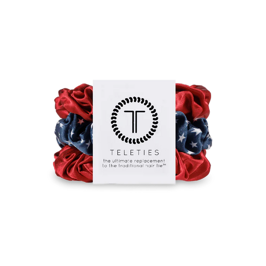 Independence Bae Large Silk Scrunchies