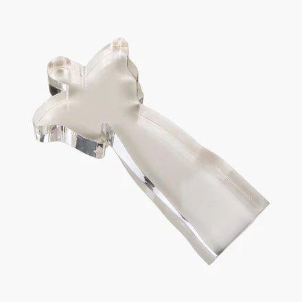 Large Clear Acrylic Angel