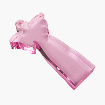 Large Pink Acrylic Angel