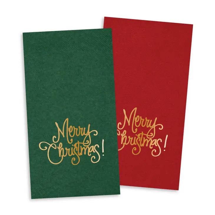 Merry Christmas Guest Towel