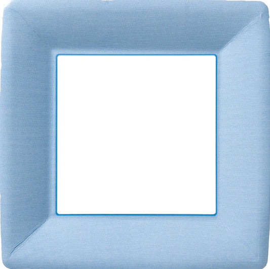 Classic Linen Dinner Plate - Light Blue
