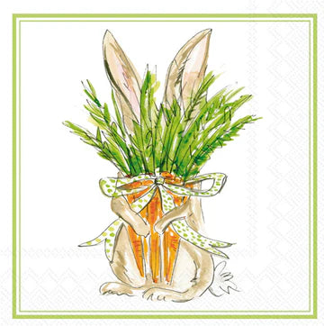 Carrott Bunny Cocktail Napkins