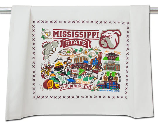 Mississippi State Tea Towel