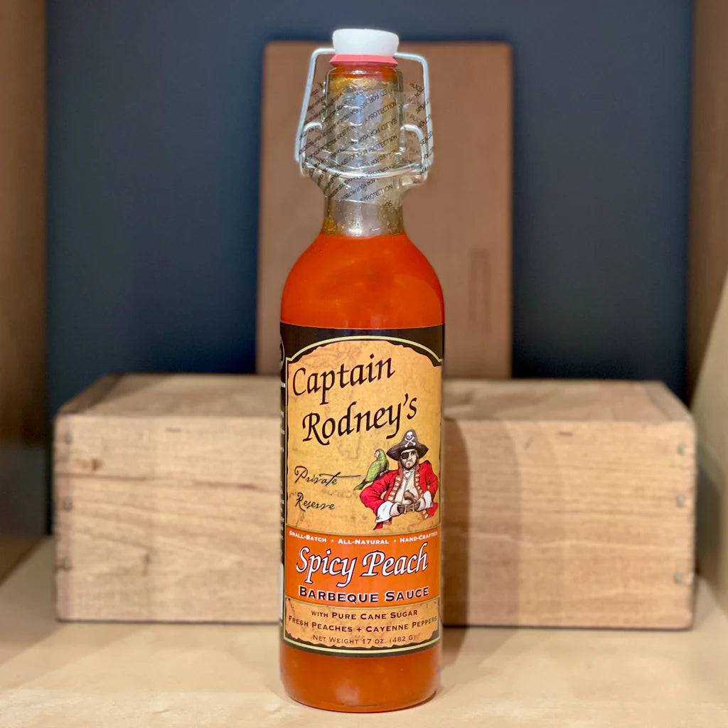 Spicy Peach Barbeque Sauce