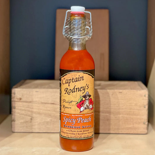 Spicy Peach Barbeque Sauce