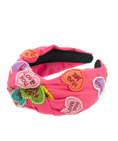 Pink Multi Heart - Headband