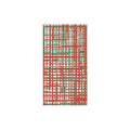 Green & Red Plaid Guest Towels