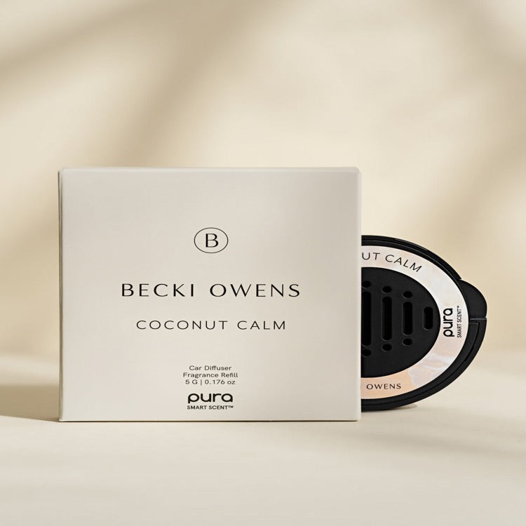 Becky Owens Coconut Calm Car Diffuser Refill