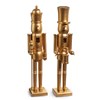 24 Matte Gold Nutcracker