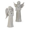 9" Concrete Look Angel
