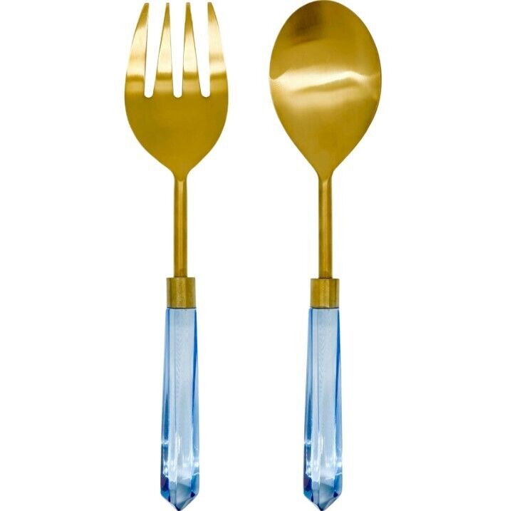Acrylic Serving Set-Light Blue