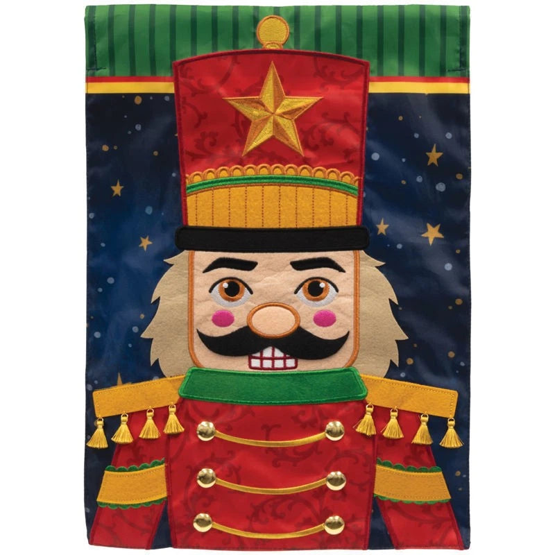 Nutcracker Garden Flag