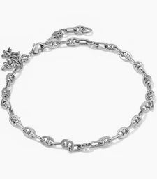 Parker Knot Anklet Rhodium
