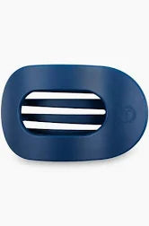 Flat Round Hair Clip - Midnight Rain