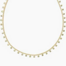 Parker Star Strand Gold Necklace