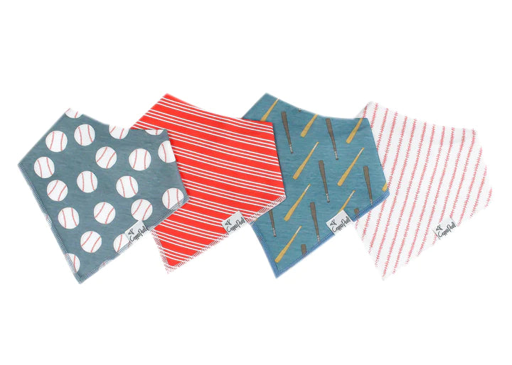 Slugger - 4 Pack Bandana Bib