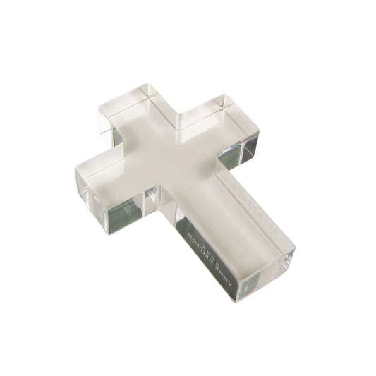 Small Acrylic Clear Cross