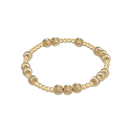 Hope Unwritten Dignity 6mm Bracelet Gold