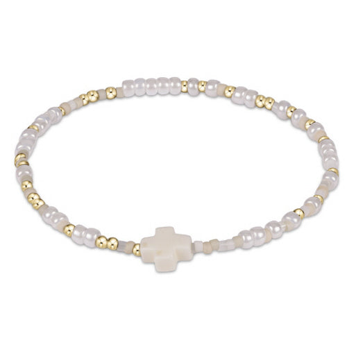 egirl Hope Unwritten Signature Cross Bracelet - Beauty and the Beach