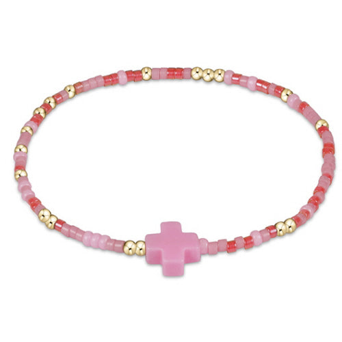 egirl Hope Unwritten Signature Cross Bracelet-Party like a Flockstar