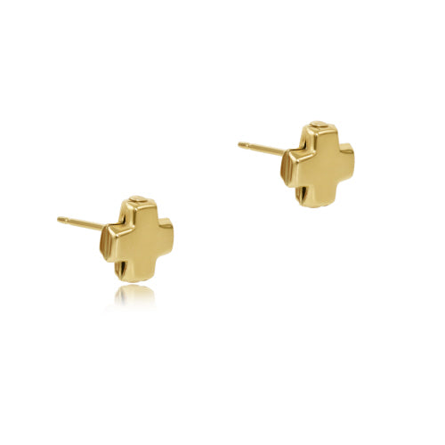 Signature Cross Gold Stud