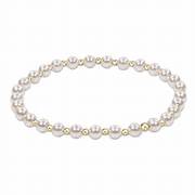 enewton Extends - Classic Grateful Pattern 4mm Bead Bracelet - Pearl