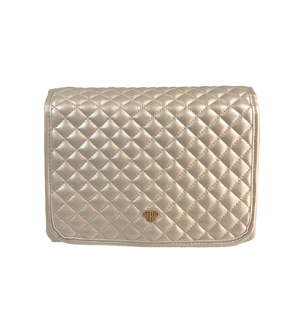 Classic Toiletry Case -Pearl Quilted
