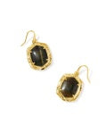 TIGER STRIPED DAPHNE DROP EARRINGS