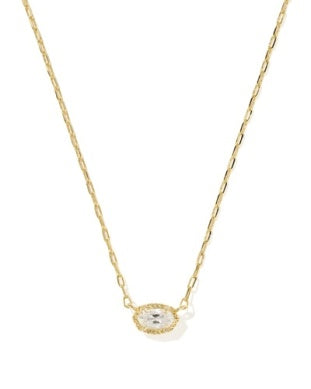 MINI ELISA LUXE SHORT PENDANT NECKLACE