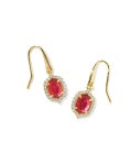 DAPHNE CRYSTAL FRAME DROP EARRING