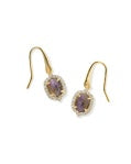 DAPHNE CRYSTAL FRAME DROP EARRING