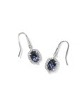 DAPHNE CRYSTAL FRAME DROP EARRING