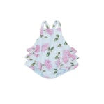 Hydrangeas Ruffle Sunsuit
