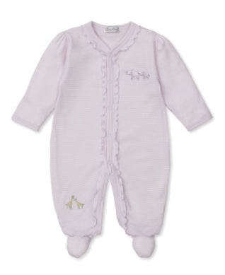 Pink Jungle Safari Footie