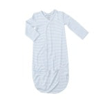 Dream Blue Stripe Bundle Gown 0-3M