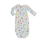 Watercolor Baby Veggies Bundle Gown 0-3M