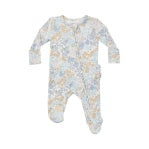 2 Way Zipper Ruffle Footie - Edith's Floral