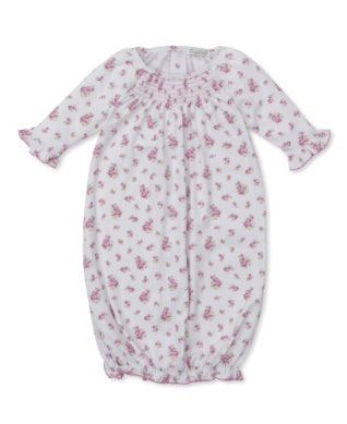 Roses and Blooms Sack Gown - Pink