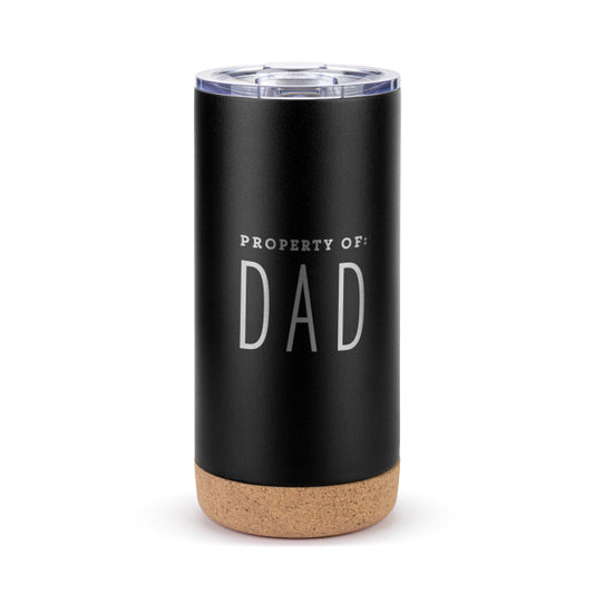 Property of dad travel mug