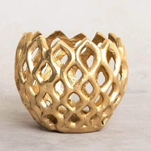 Gold Diamond Small Votive