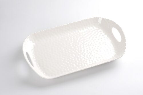 Waves Rectangular Tray w/Handle