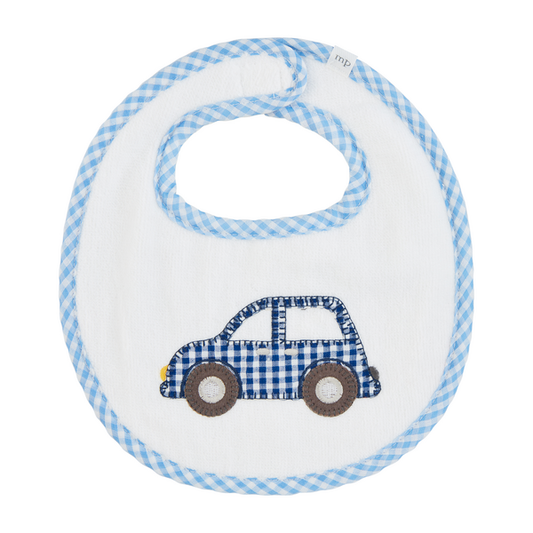 Car Applique Terry Bib