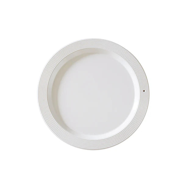 Melamine Round Platter Pinstripes MEL17
