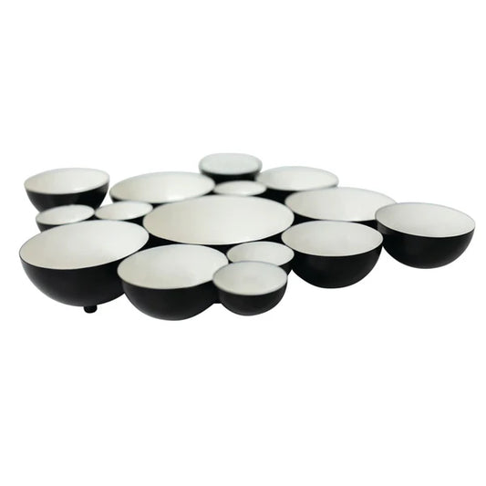 Black & White Bubble Bowl